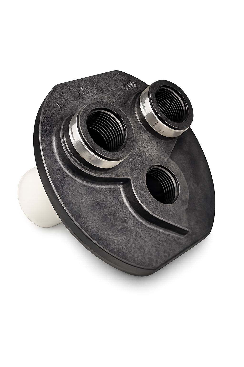 DI Head 4.5 Buttress | 1″ In x 1″ Out x 1″ Fill Port | Top Distributor