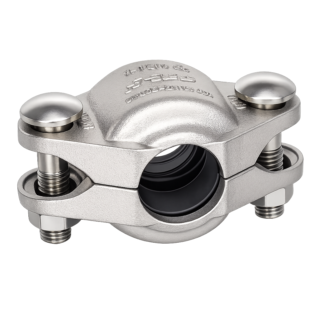 0.75″ Stainless Steel Pipe Coupling | 350PSI