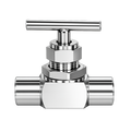 1″ FNPT Panel-Mount Stainless Steel Needle Valve