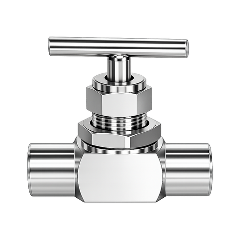 1″ FNPT Panel-Mount Stainless Steel Needle Valve