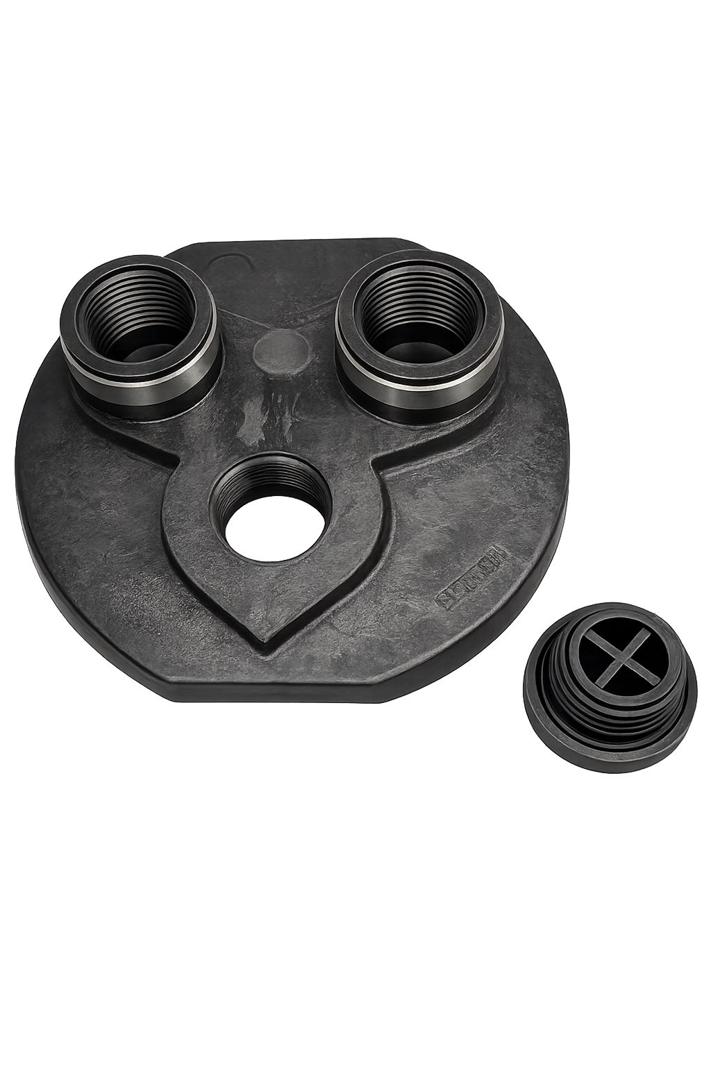 DI Head 4.5 Buttress | 1″ In x 1″ Out x 1″ Fill Port | Top Distributor