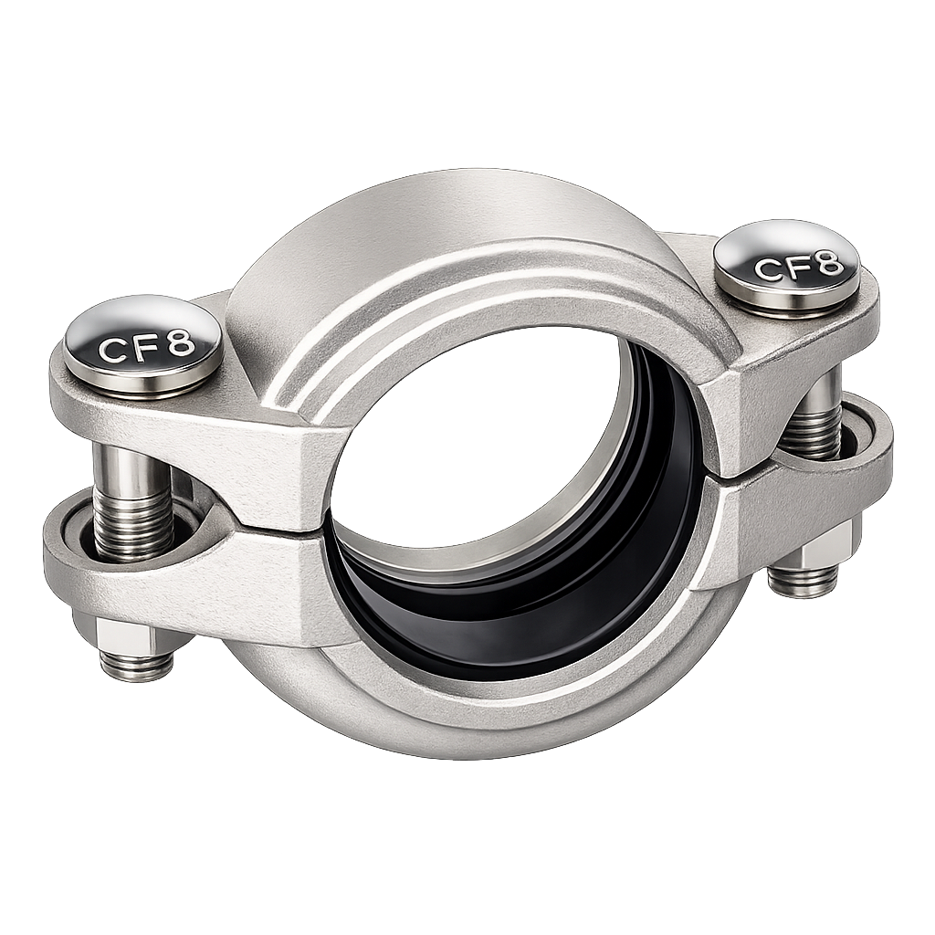 3″ Stainless Steel Pipe Coupling | 350PSI