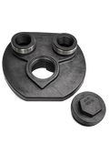 DI Head 4.5 Buttress | 1″ In x 1″ Out x 1- 1/2″ Fill Port | Top Distributor