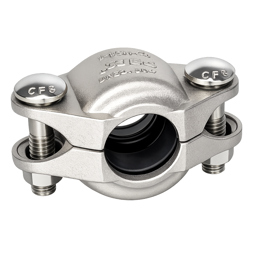1″ Stainless Steel Pipe Coupling | 350PSI