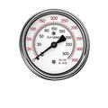 Water Filtration Pressure Gauge – 0–300 PSI Panel Mount