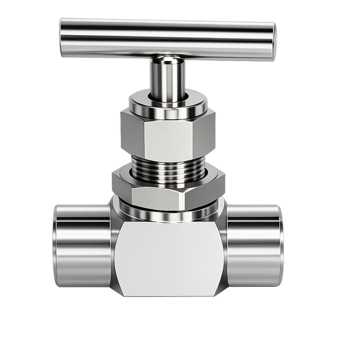 1/2″ Panel-Mount Stainless Steel Needle Valve