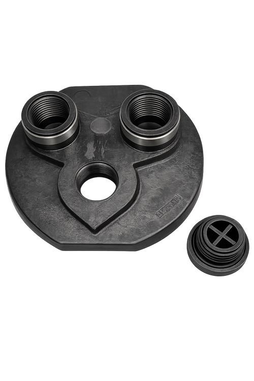 14″ x 47″ Complete DI Tank – Rubber Base & Bumper, Natural