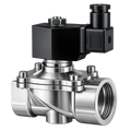 2/2 Way Solenoid Valve 2″ SST | 110V Normally Closed