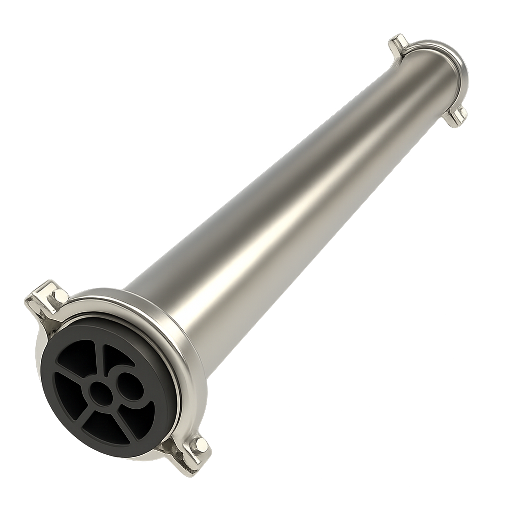 304 Stainless Steel Membrane Housing | 1 Element | Seamless Type
