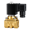 2/2-Way Brass Solenoid Valve – 3/4″, 24V, Normally Closed