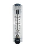 Panel-Mount Flow Meter with Valve – 2–20 GPM / 5–70 LPM, 1″ MNPT