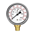 Water Filtration Pressure Gauge – 0–200 PSI Side Mount