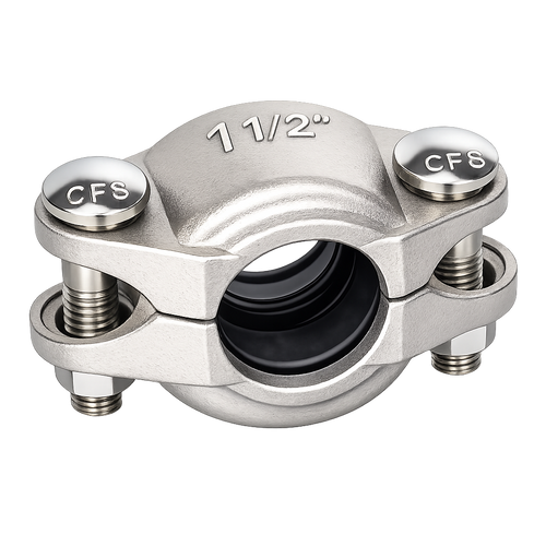 1.5″ Stainless Steel Pipe Coupling | 350PSI