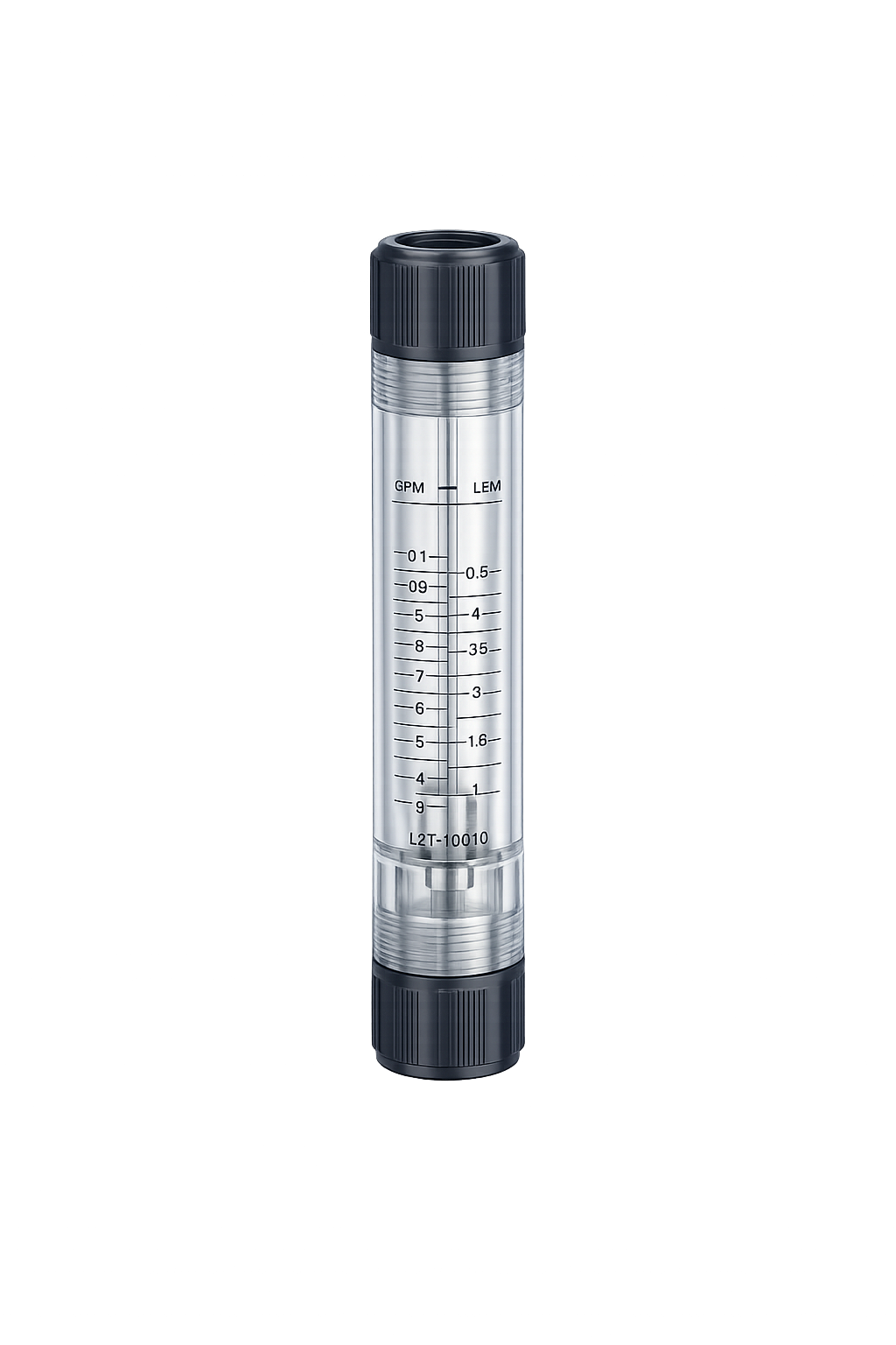 Inline Flow Meter – 0.5–5 GPM / 2–18 LPM, 1/2″ FNPT