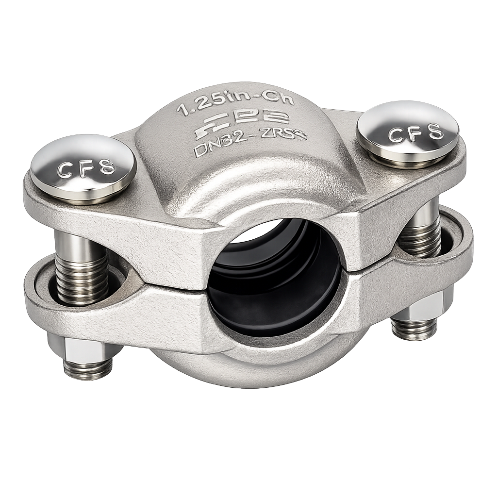 1.25″ Stainless Steel Pipe Coupling | 350PSI