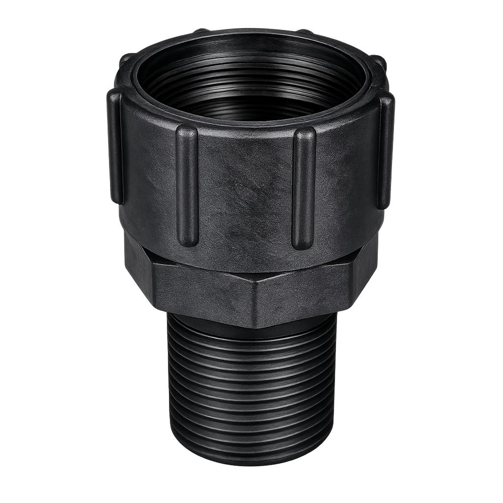 Quick Connect 1″ MNPT x Female Noryl Adapter